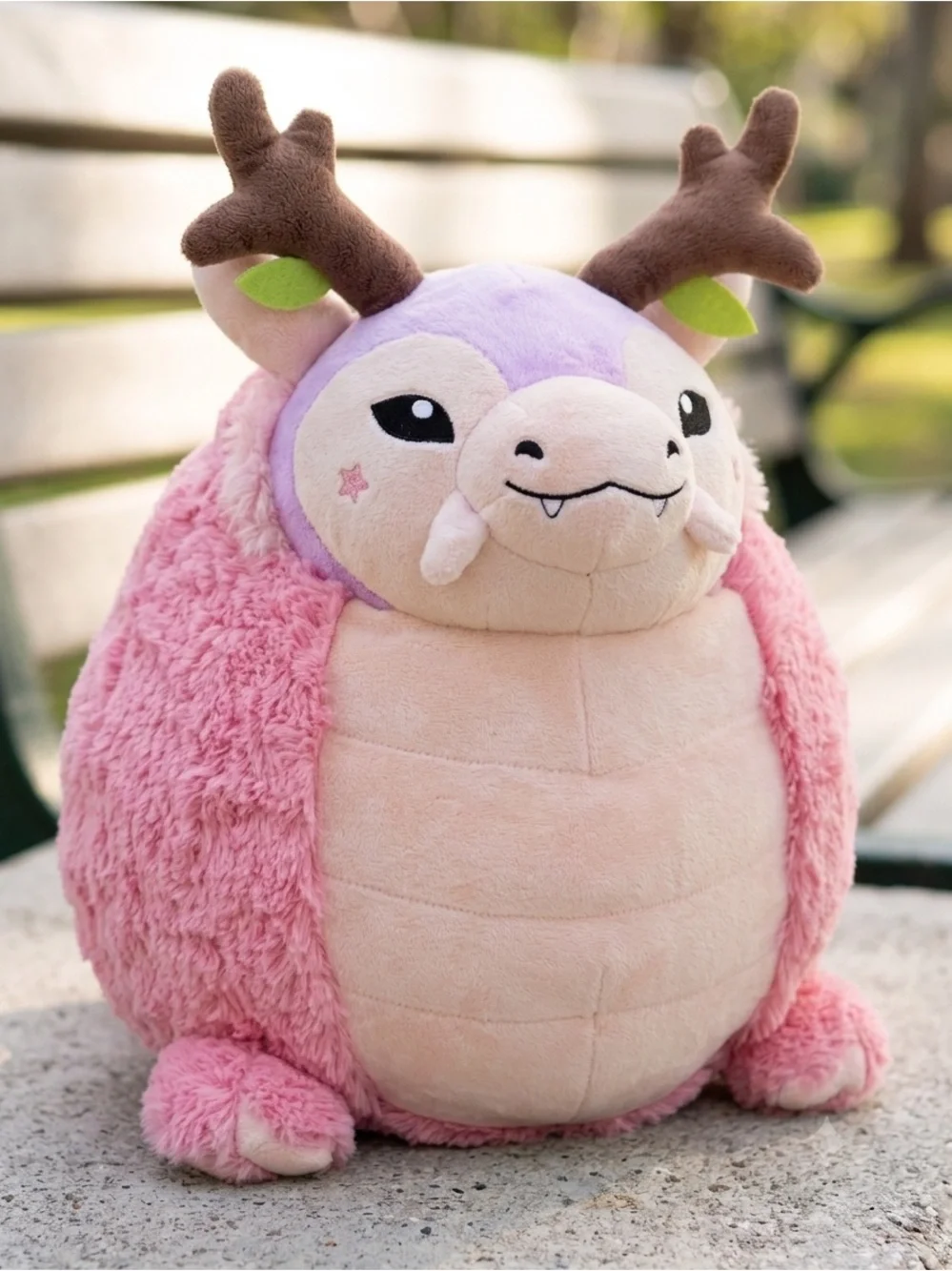 Squishable Jumbo Sakura Dragon Plush - Picture 6 of 6